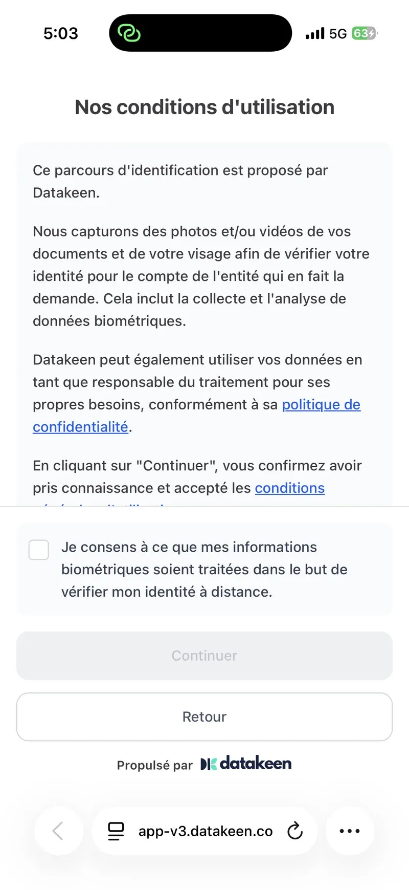 Datakeen — terms of use